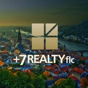 Разработка визуальных атрибутов бренда девелоперской компании +7 Realty flc: разработка логотипа, фирменный стиль, рекламные коммуникации, брендбук.